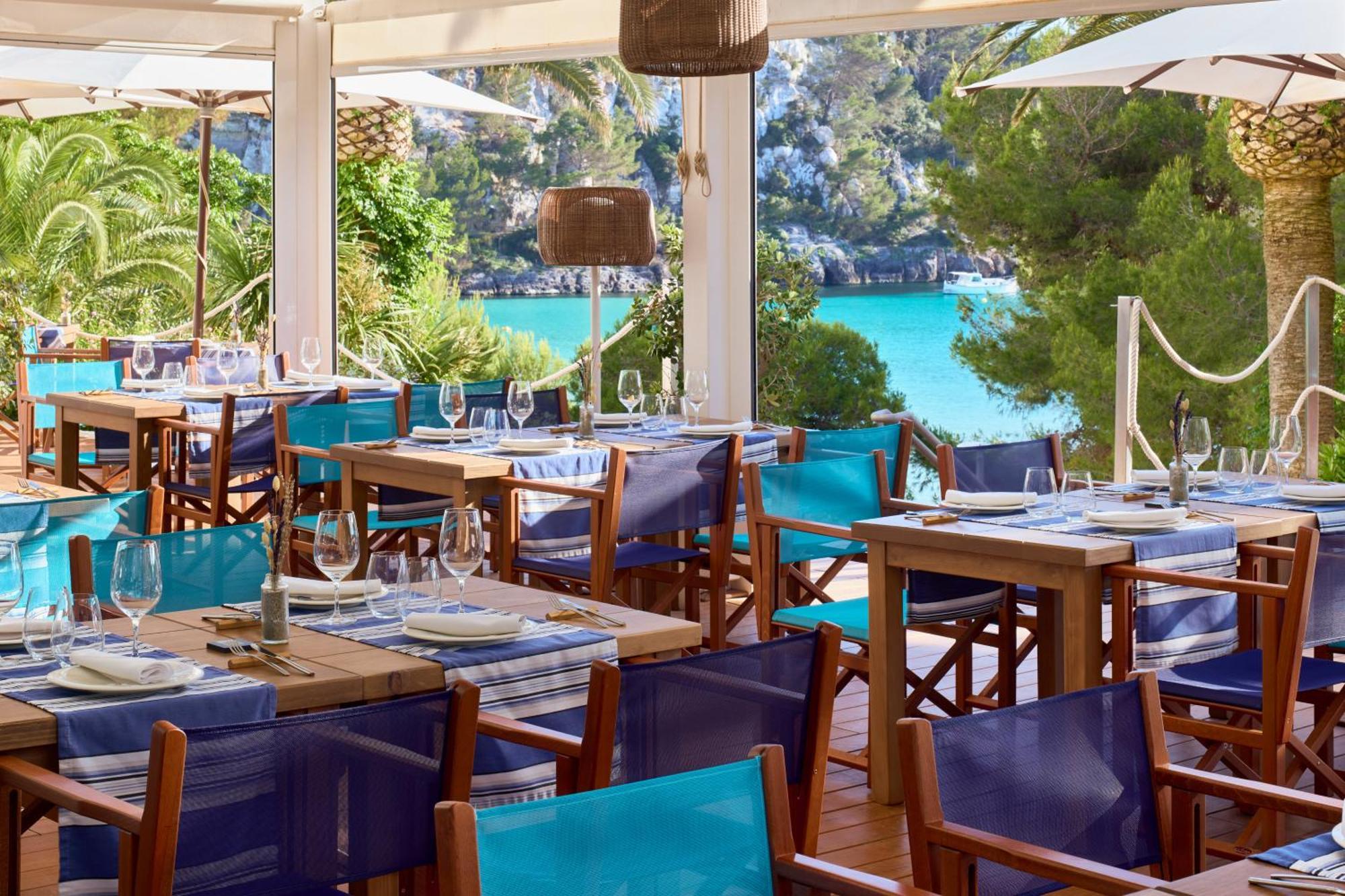 Hotel Meliá Cala Galdana Esterno foto Restaurant