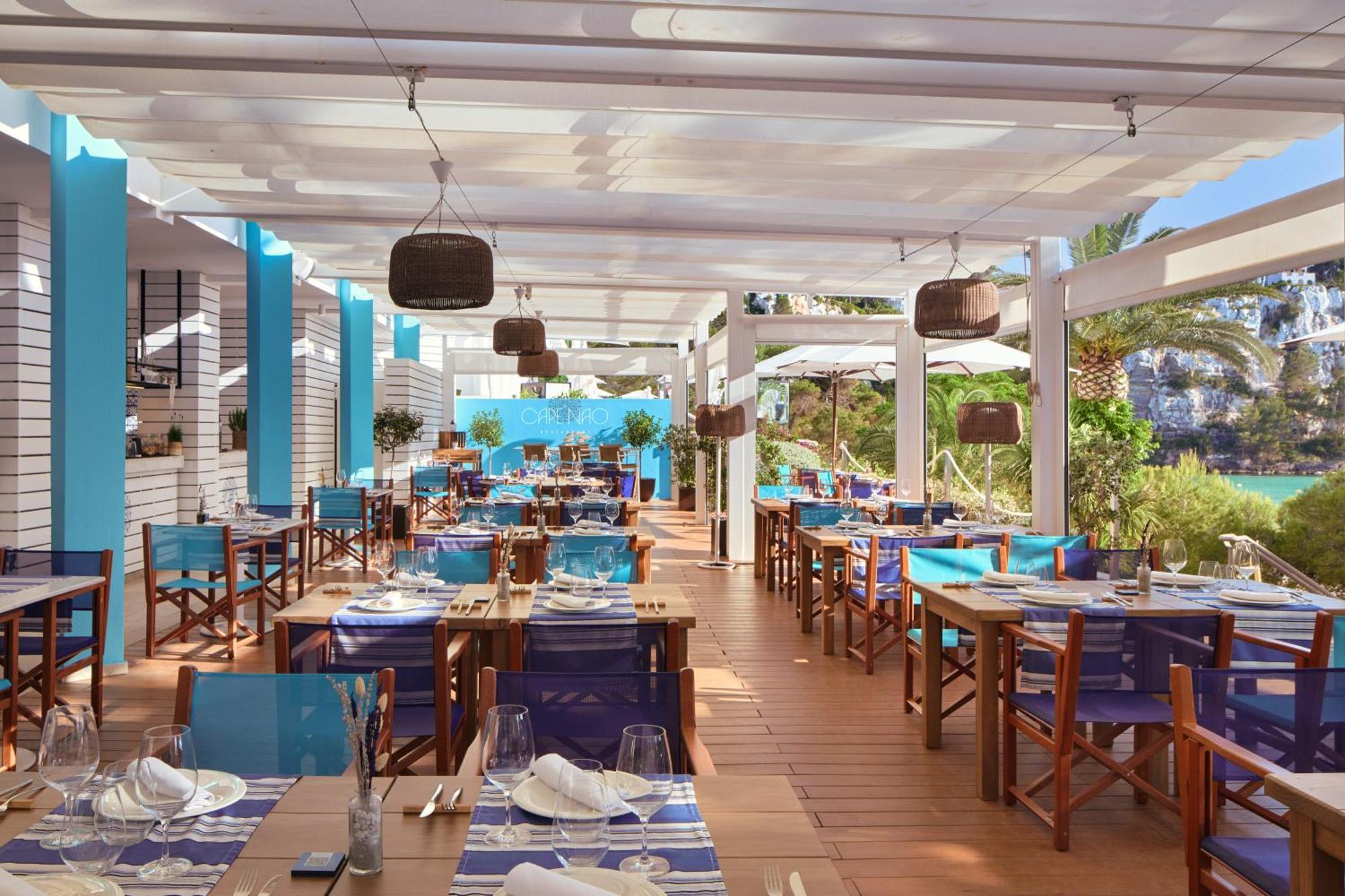 Hotel Meliá Cala Galdana Esterno foto Restaurant