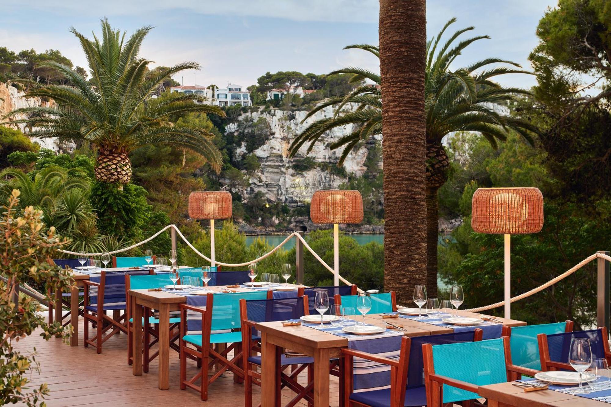 Hotel Meliá Cala Galdana Esterno foto Restaurant