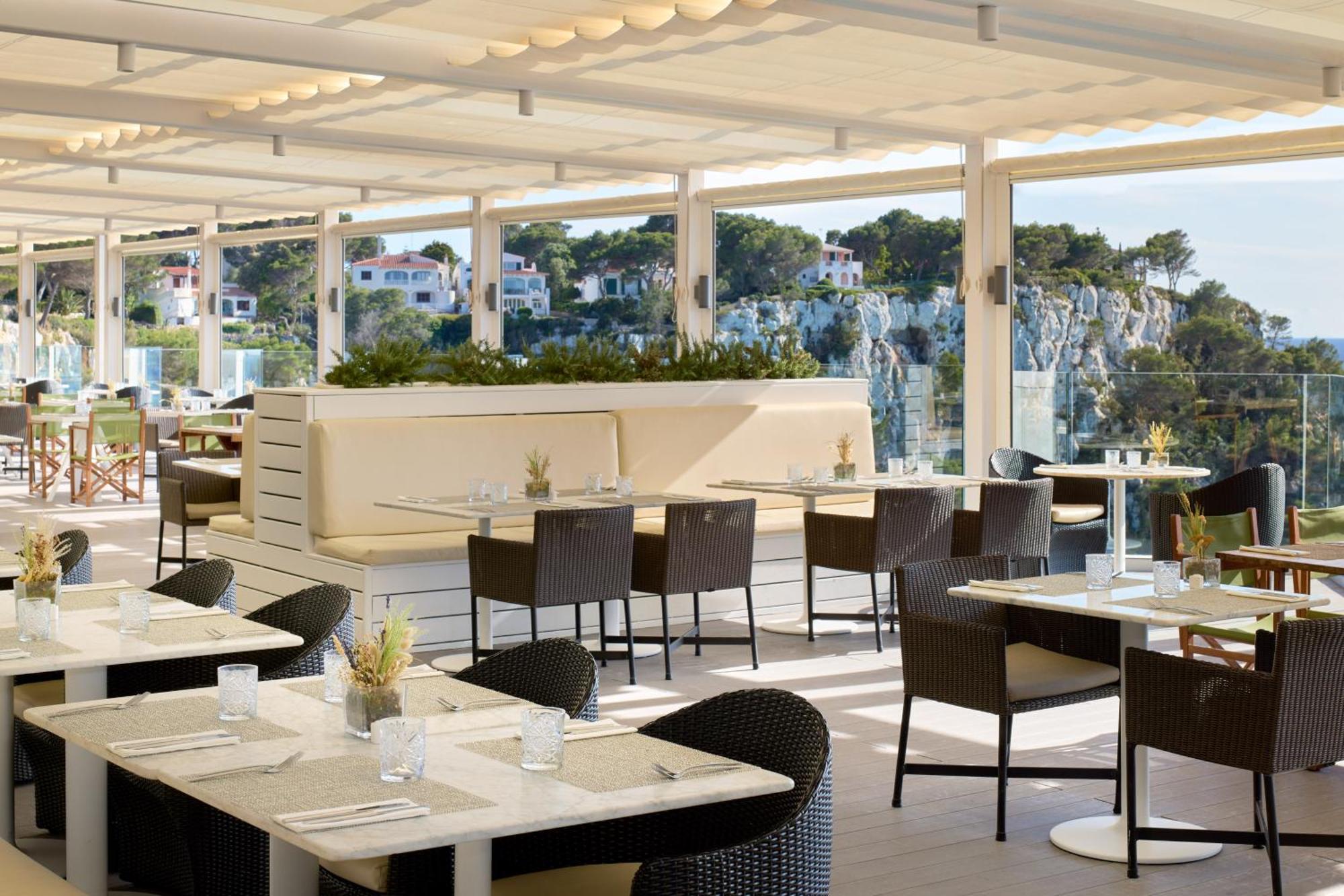 Hotel Meliá Cala Galdana Esterno foto Restaurant