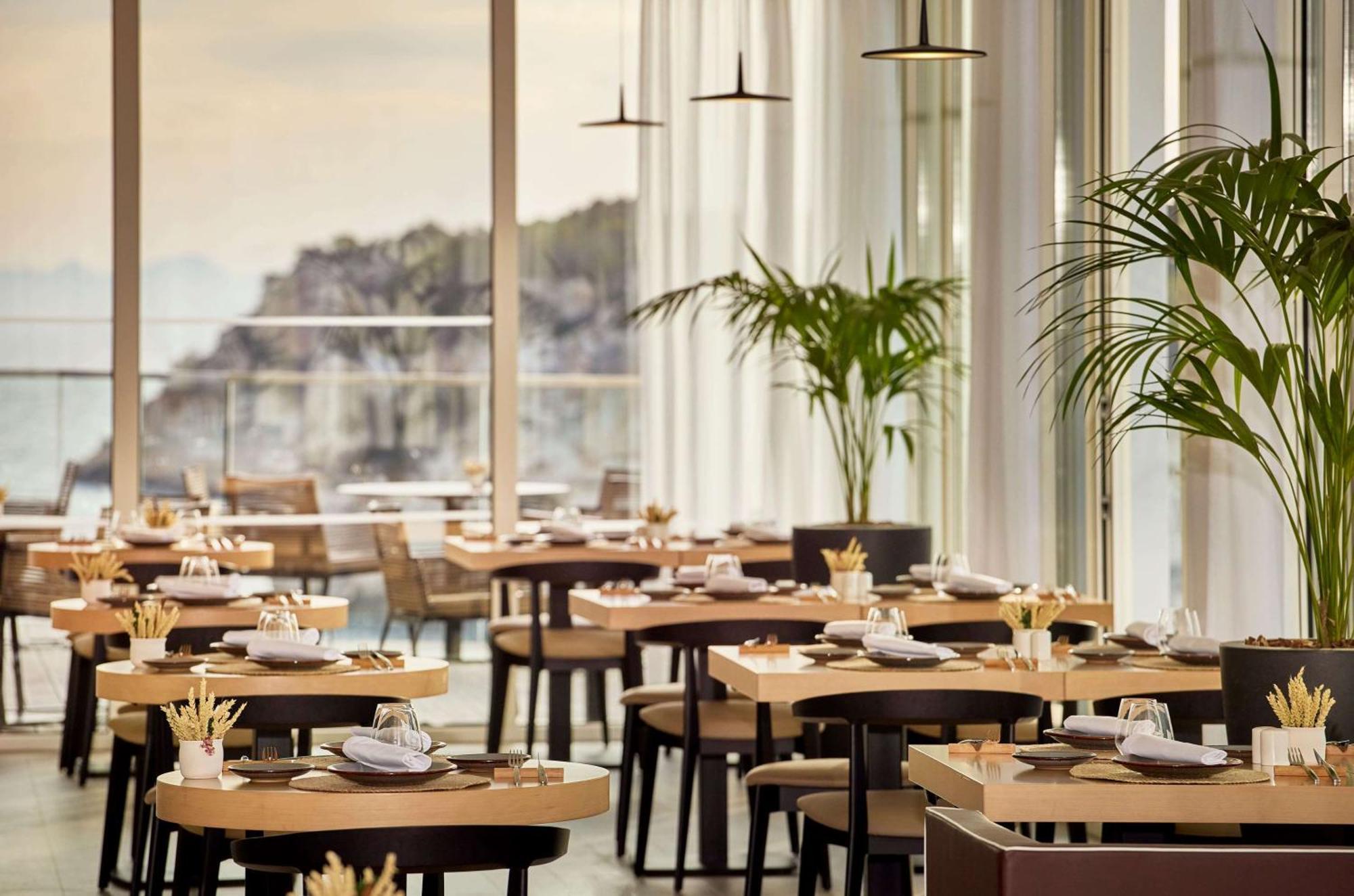 Hotel Meliá Cala Galdana Esterno foto Restaurant