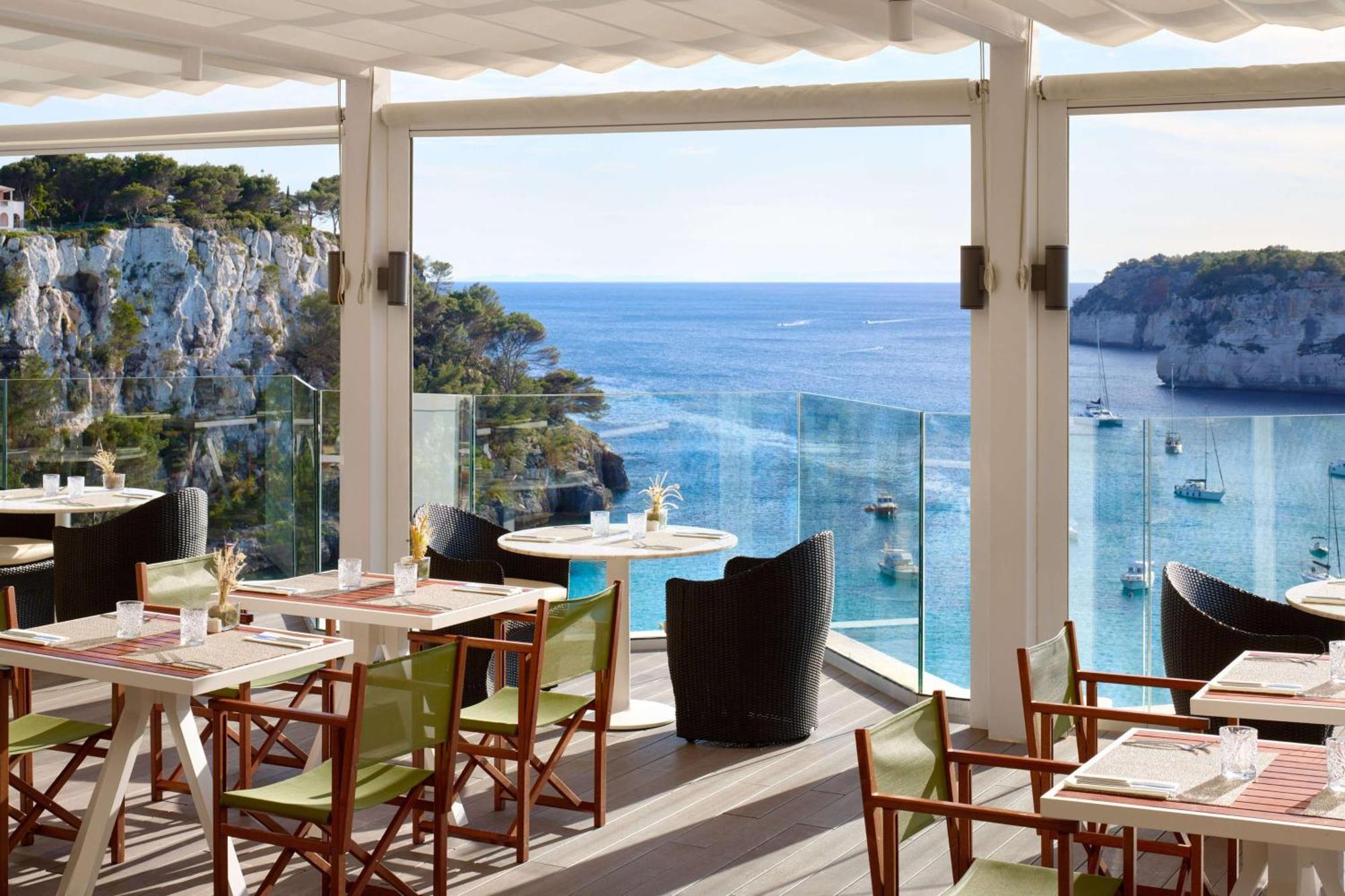 Hotel Meliá Cala Galdana Esterno foto Restaurant